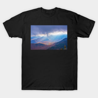 Sunrays over the Adirondacks from Little RPR Keene Valley NY T-Shirt